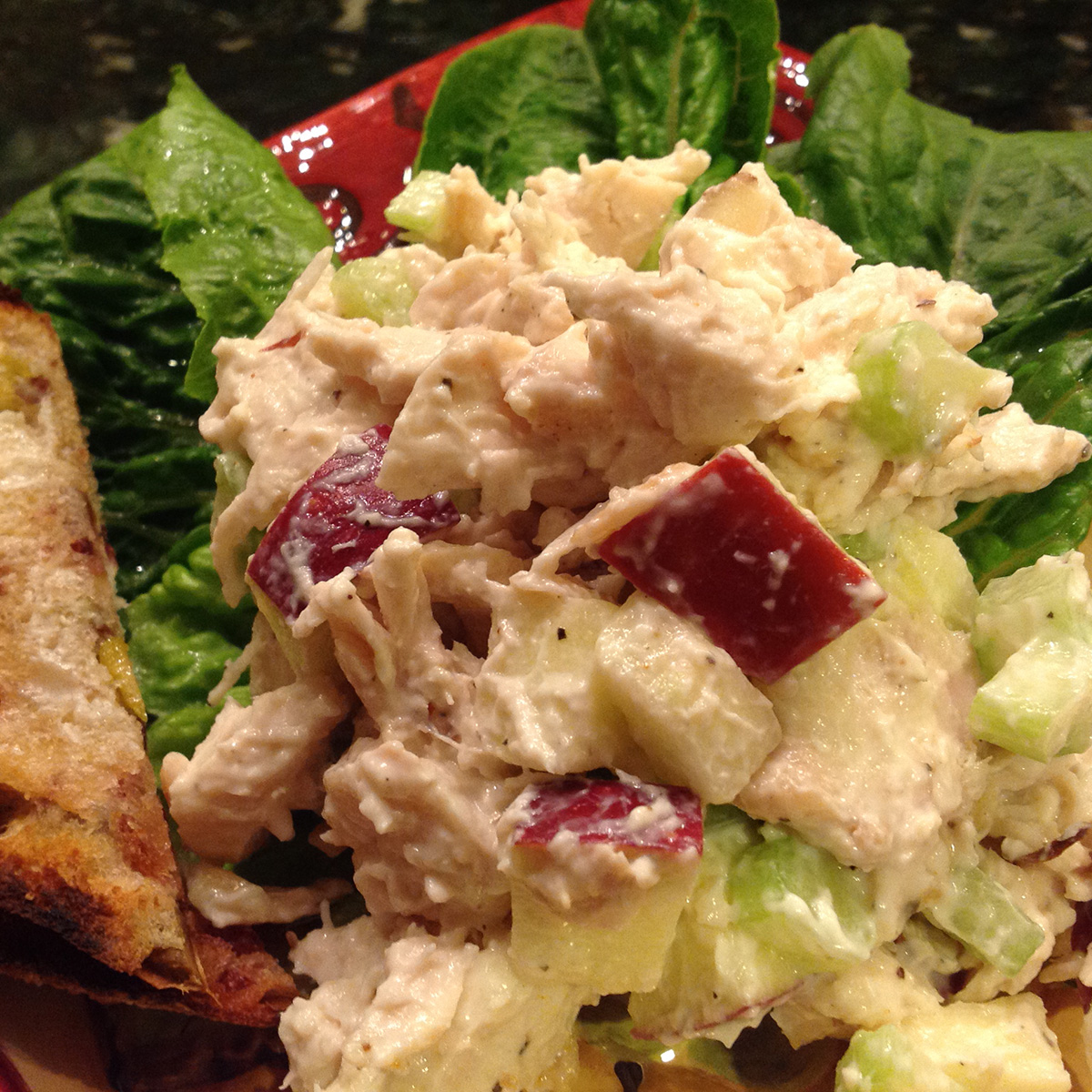 Crunchy Apple Chicken Salad